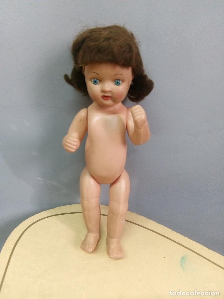 Mu&ntilde;eca espa&ntilde;ola clasica: Mu&ntilde;eca de celuloide antigua PSE . Plasticos Santa Elena - Foto 4