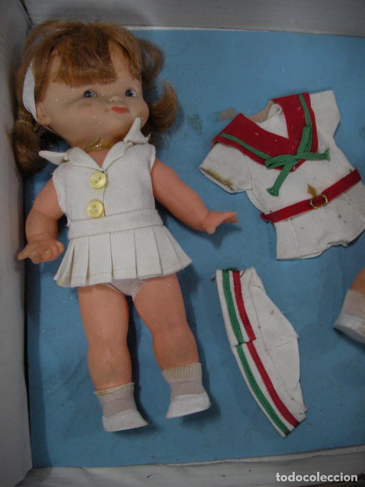 Mu&ntilde;eca espa&ntilde;ola clasica: ANTIGUA PAREJA DE TENISTAS CON COMPLEMENTOS - Foto 4