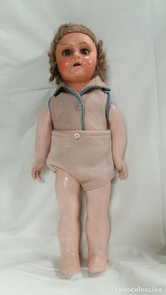 Mu&ntilde;eca espa&ntilde;ola clasica: Mu&ntilde;eca cart&oacute;n piedra - Foto 1