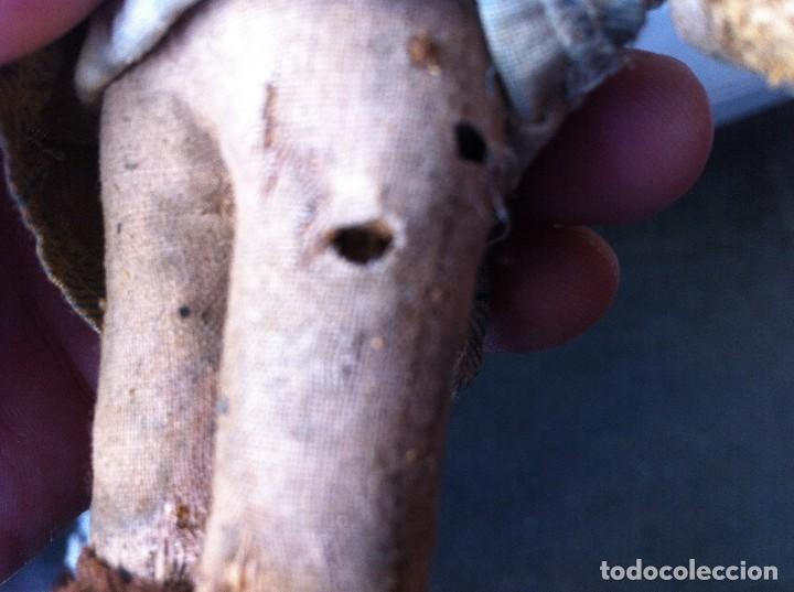 Mu&ntilde;eca espa&ntilde;ola clasica: MU&Ntilde;ECA DE TRAPO Y DE PASTA DE MADERA.  LONGITUD: 13cm. - Foto 3