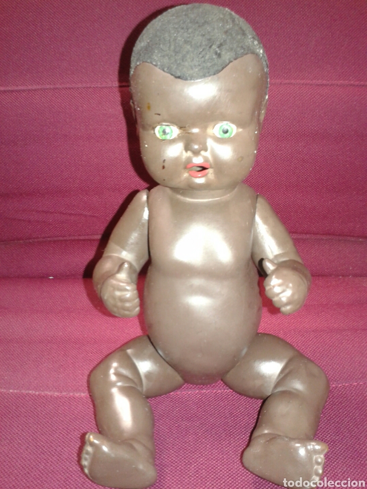 Mu&ntilde;eca espa&ntilde;ola clasica: ANTIGUO MU&Ntilde;ECO CELULOIDE - Foto 1