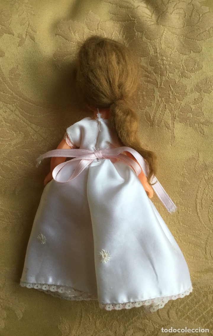 Mu&ntilde;eca espa&ntilde;ola clasica: ANTIGUA MU&Ntilde;ECA DE CELULOIDE VESTIDA DE COMUNI&Oacute;N - Foto 7