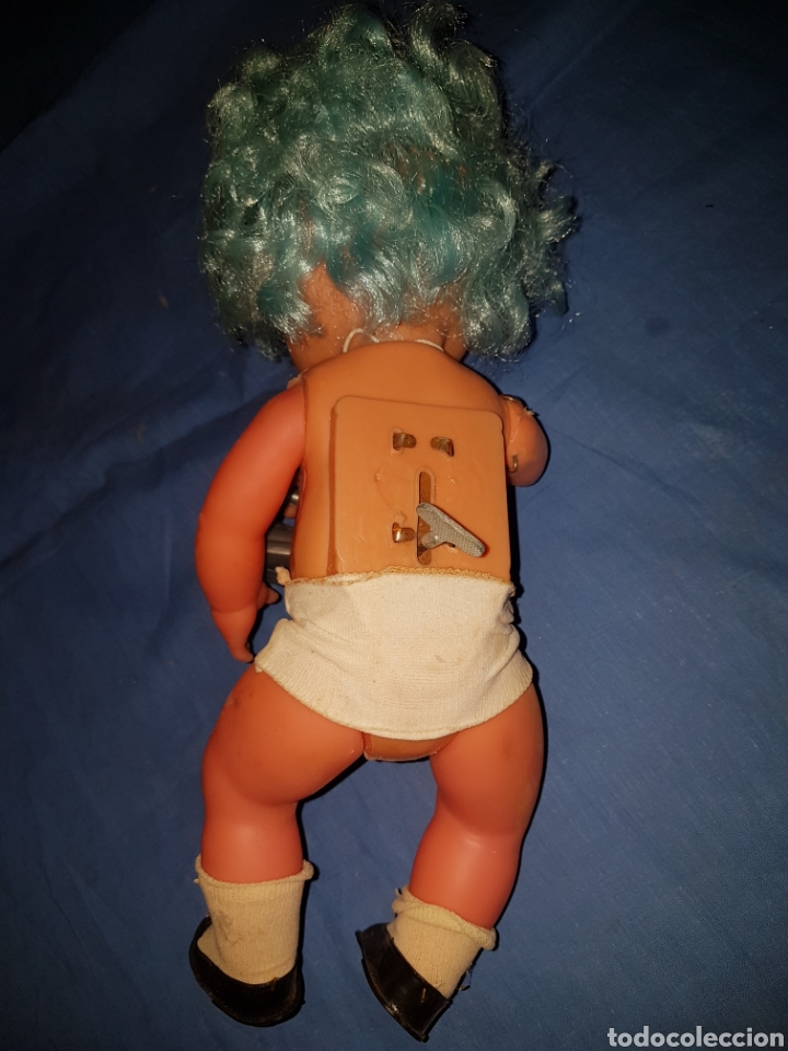 Mu&ntilde;eca espa&ntilde;ola clasica: Antigua mu&ntilde;eca a cuerda que plancha - Foto 2