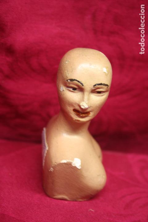 Mu&ntilde;eca espa&ntilde;ola clasica: ANTIGUO BUSTO MU&Ntilde;ECA, - Foto 1