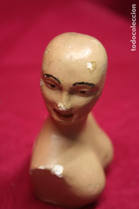 Mu&ntilde;eca espa&ntilde;ola clasica: ANTIGUO BUSTO MU&Ntilde;ECA, - Foto 2