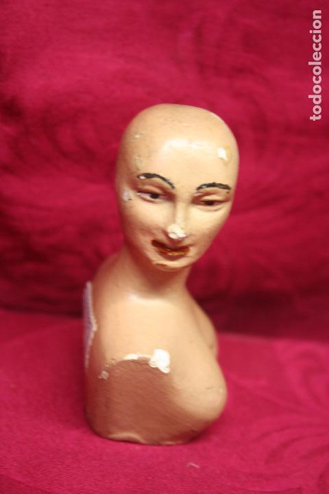 Mu&ntilde;eca espa&ntilde;ola clasica: ANTIGUO BUSTO MU&Ntilde;ECA, - Foto 3