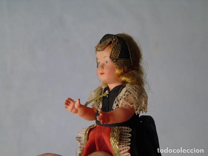 Mu&ntilde;eca espa&ntilde;ola clasica: mu&ntilde;eca celuloide con traje - Foto 6