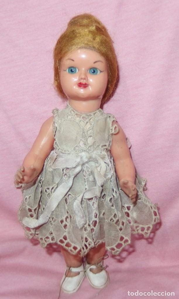 Mu&ntilde;eca espa&ntilde;ola clasica: MU&Ntilde;ECA DE CELULOIDE,A&Ntilde;OS 50 - Foto 1