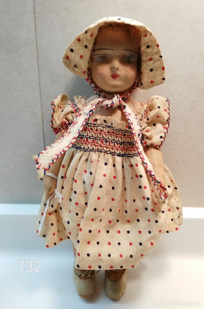 Mu&ntilde;eca espa&ntilde;ola clasica: Mu&ntilde;eca de tela Mary - Foto 1