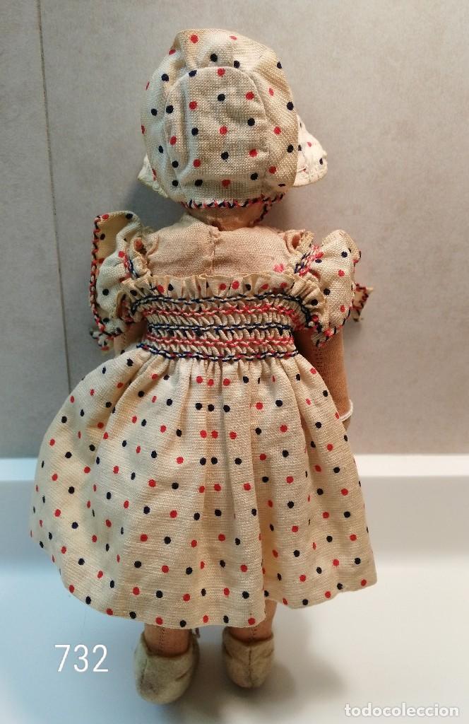 Mu&ntilde;eca espa&ntilde;ola clasica: Mu&ntilde;eca de tela Mary - Foto 2