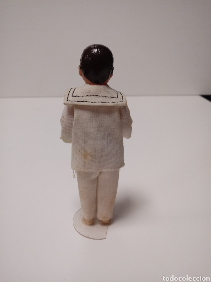 Mu&ntilde;eca espa&ntilde;ola clasica: Mu&ntilde;eco de comunion antiguo 11 cm - Foto 2
