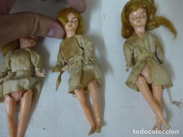 Mu&ntilde;eca espa&ntilde;ola clasica: Lote de 7 antigua mu&ntilde;eca de celuloide, mu&ntilde;ecas, variedad. - Foto 3