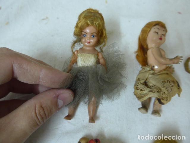 Mu&ntilde;eca espa&ntilde;ola clasica: Lote de 7 antigua mu&ntilde;eca de celuloide, mu&ntilde;ecas, variedad. - Foto 5