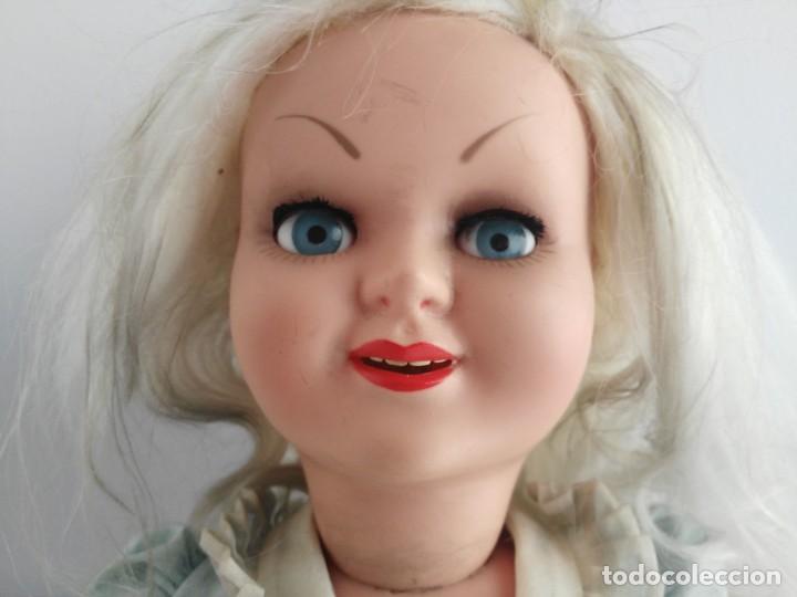 Mu&ntilde;eca espa&ntilde;ola clasica: antigua mu&ntilde;eca de plastico de la epoca - Foto 2