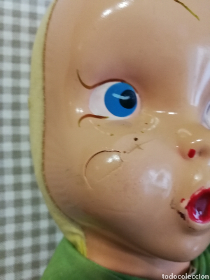 Mu&ntilde;eca espa&ntilde;ola clasica: MU&Ntilde;ECA TRAPO A&Ntilde;OS 40 CARA CELULOIDE - Foto 6