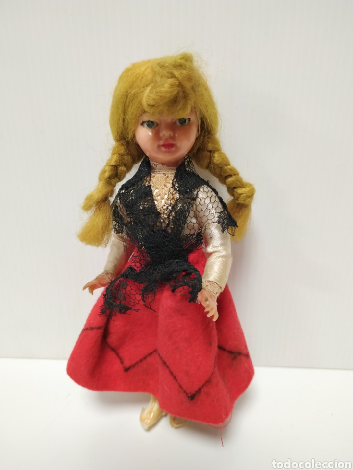 Mu&ntilde;eca espa&ntilde;ola clasica: Antigua mu&ntilde;eca pl&aacute;stico duro - Foto 1