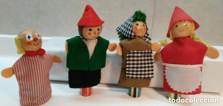 Mu&ntilde;eca espa&ntilde;ola clasica: Marionetas a dedo - Foto 1