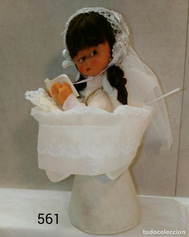 Mu&ntilde;eca espa&ntilde;ola clasica: Lote de tres mu&ntilde;ecos fieltro - Foto 2