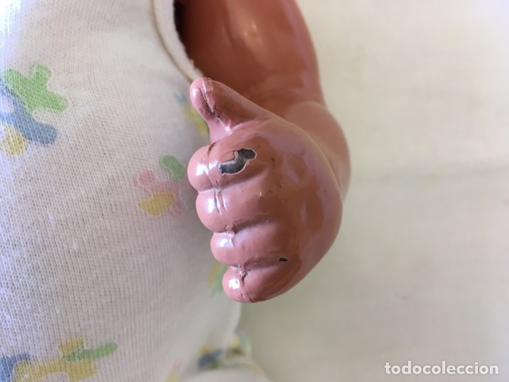 Mu&ntilde;eca espa&ntilde;ola clasica: Mu&ntilde;eca Mu&ntilde;eco Celuloide Bebe Antiguo Antigua - Foto 5