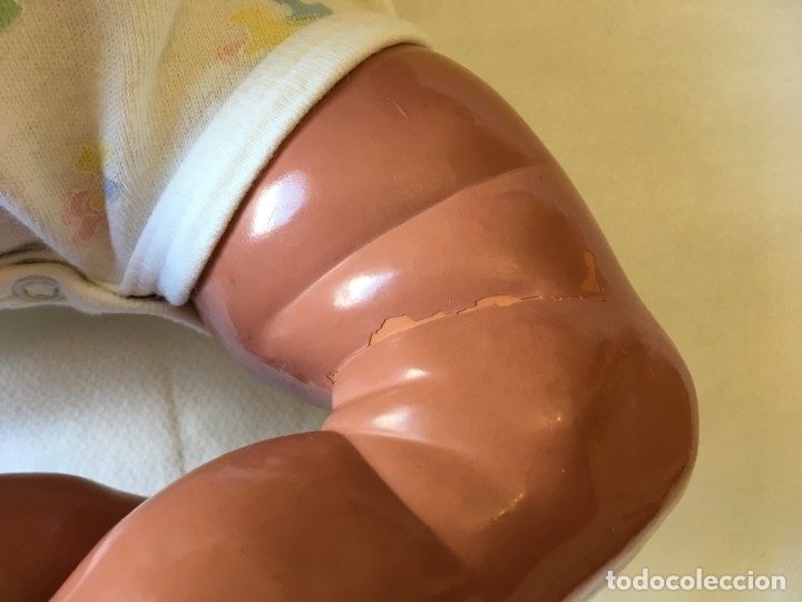 Mu&ntilde;eca espa&ntilde;ola clasica: Mu&ntilde;eca Mu&ntilde;eco Celuloide Bebe Antiguo Antigua - Foto 6
