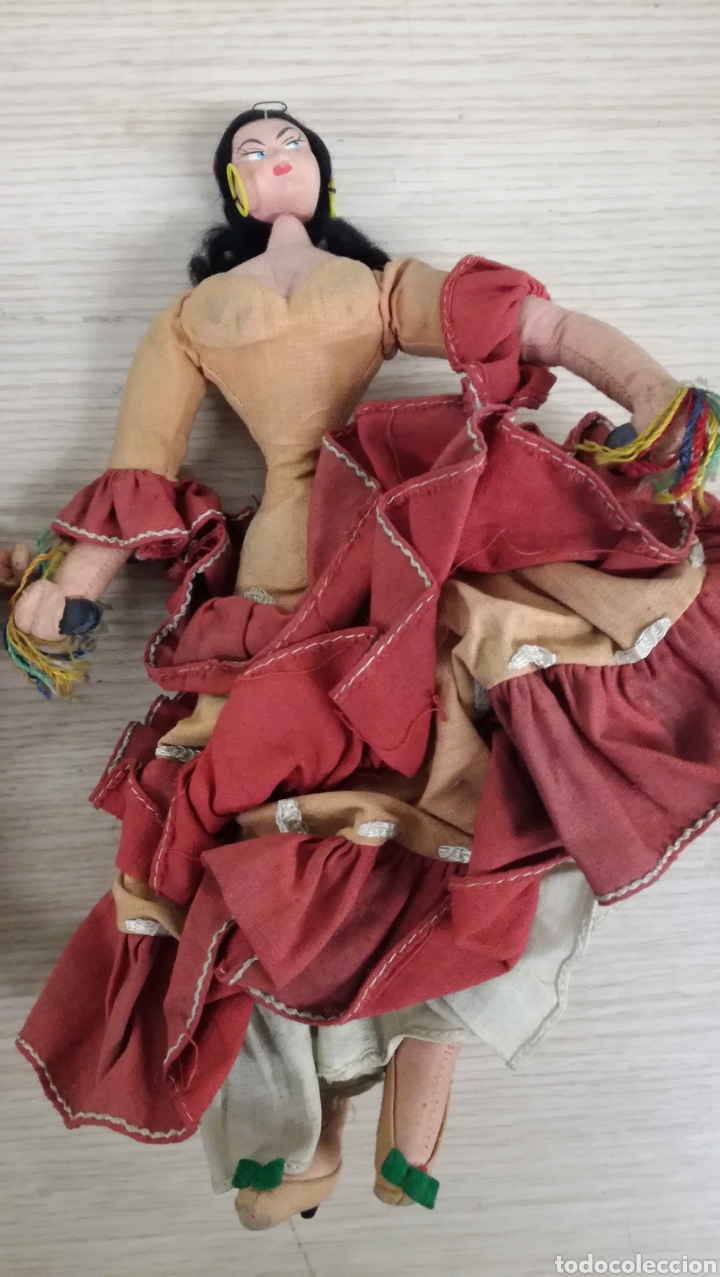Mu&ntilde;eca espa&ntilde;ola clasica: Antiguas mu&ntilde;ecas de trapo - Foto 2