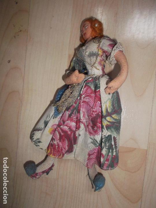 Mu&ntilde;eca espa&ntilde;ola clasica: mu&ntilde;ecas antiguas, de tela - Foto 2