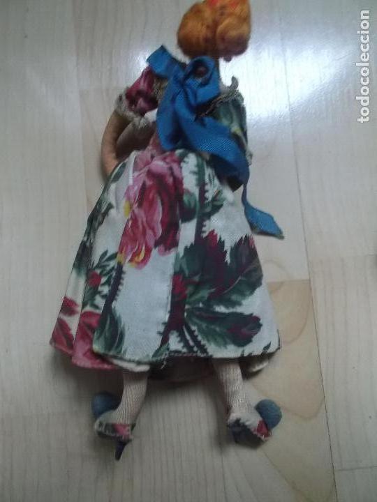 Mu&ntilde;eca espa&ntilde;ola clasica: mu&ntilde;ecas antiguas, de tela - Foto 3