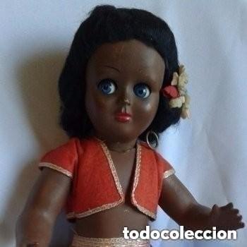 Mu&ntilde;eca espa&ntilde;ola clasica: MU&Ntilde;ECA NEGRITA ANTIGUA - Foto 1