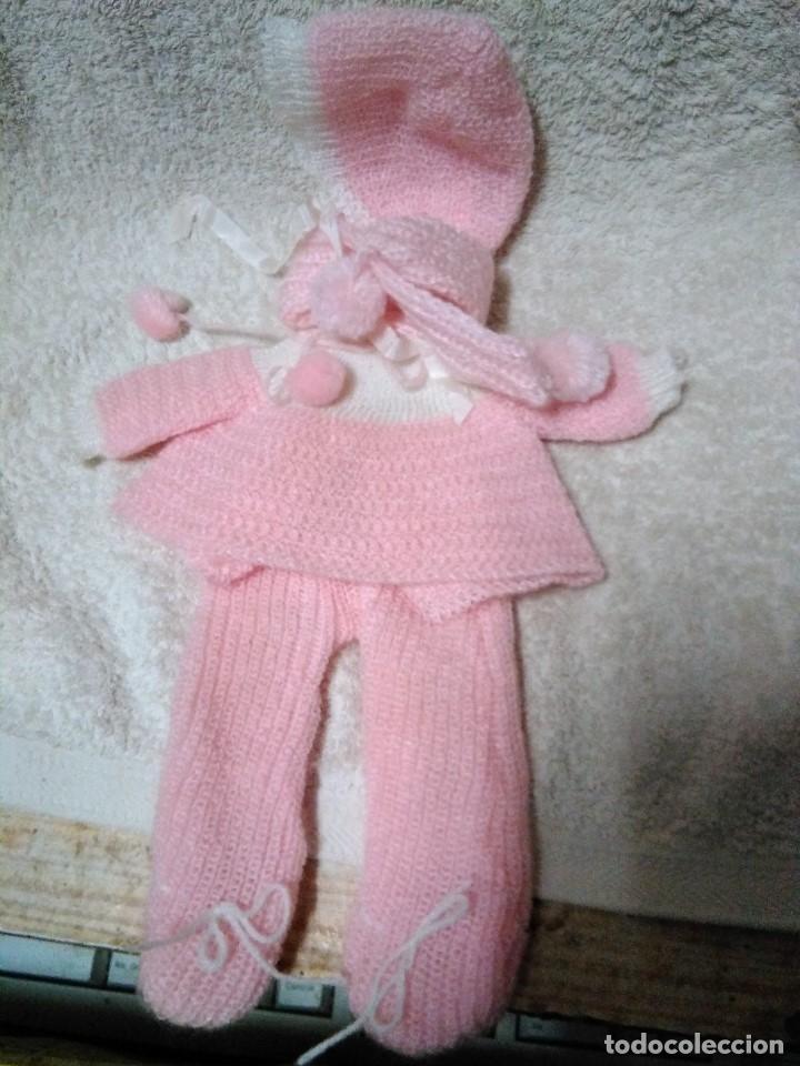 Mu&ntilde;eca espa&ntilde;ola clasica: Conjunto para mu&ntilde;eca en lana - Foto 1