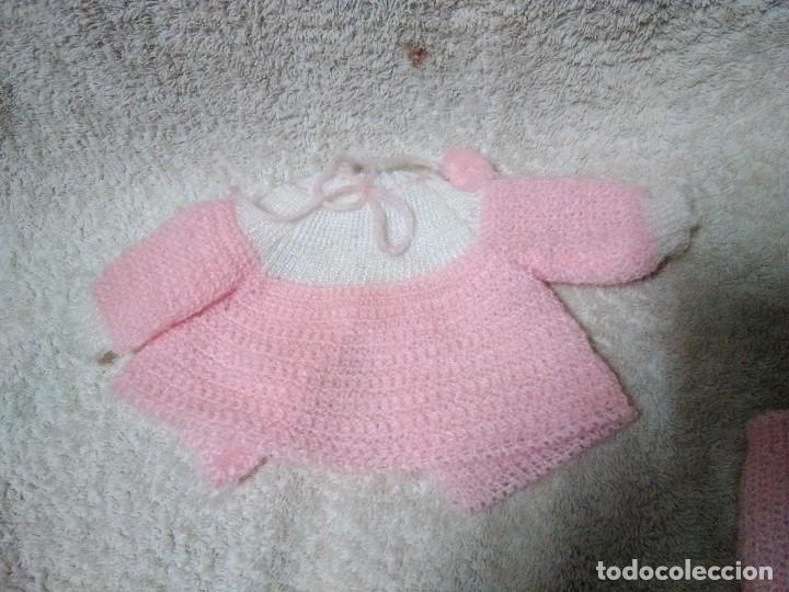 Mu&ntilde;eca espa&ntilde;ola clasica: Conjunto para mu&ntilde;eca en lana - Foto 3