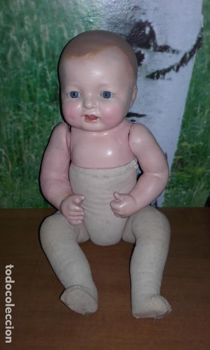Mu&ntilde;eca espa&ntilde;ola clasica: Antiguo mu&ntilde;eco de 40 cm - Foto 4