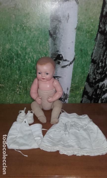 Mu&ntilde;eca espa&ntilde;ola clasica: Antiguo mu&ntilde;eco de 40 cm - Foto 3