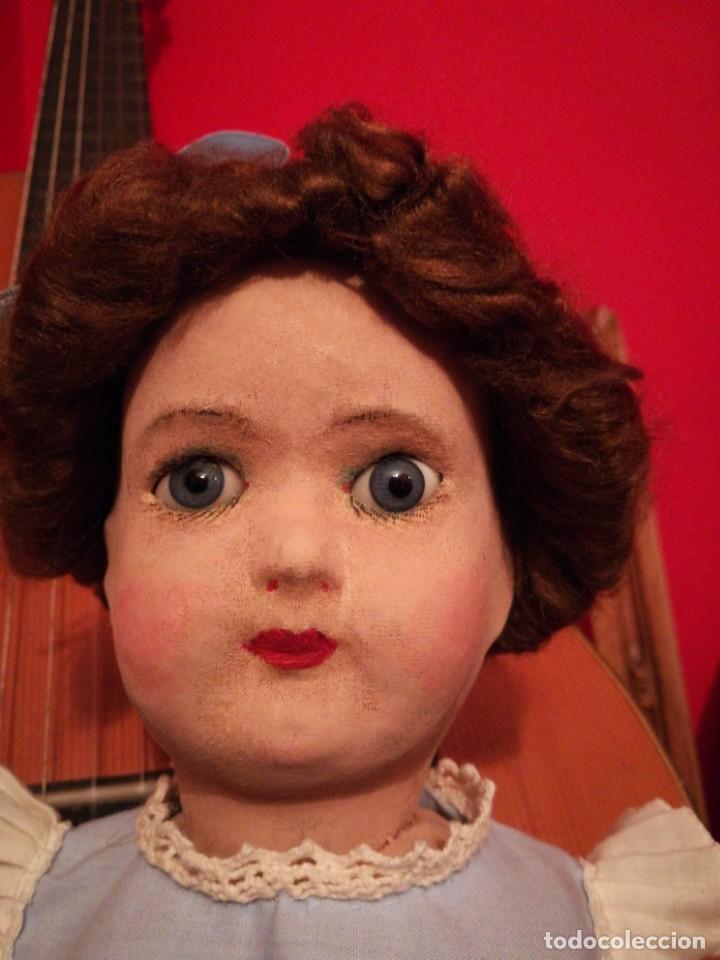 Mu&ntilde;eca espa&ntilde;ola clasica: Mu&ntilde;eca cart&oacute;n y tela - Foto 1