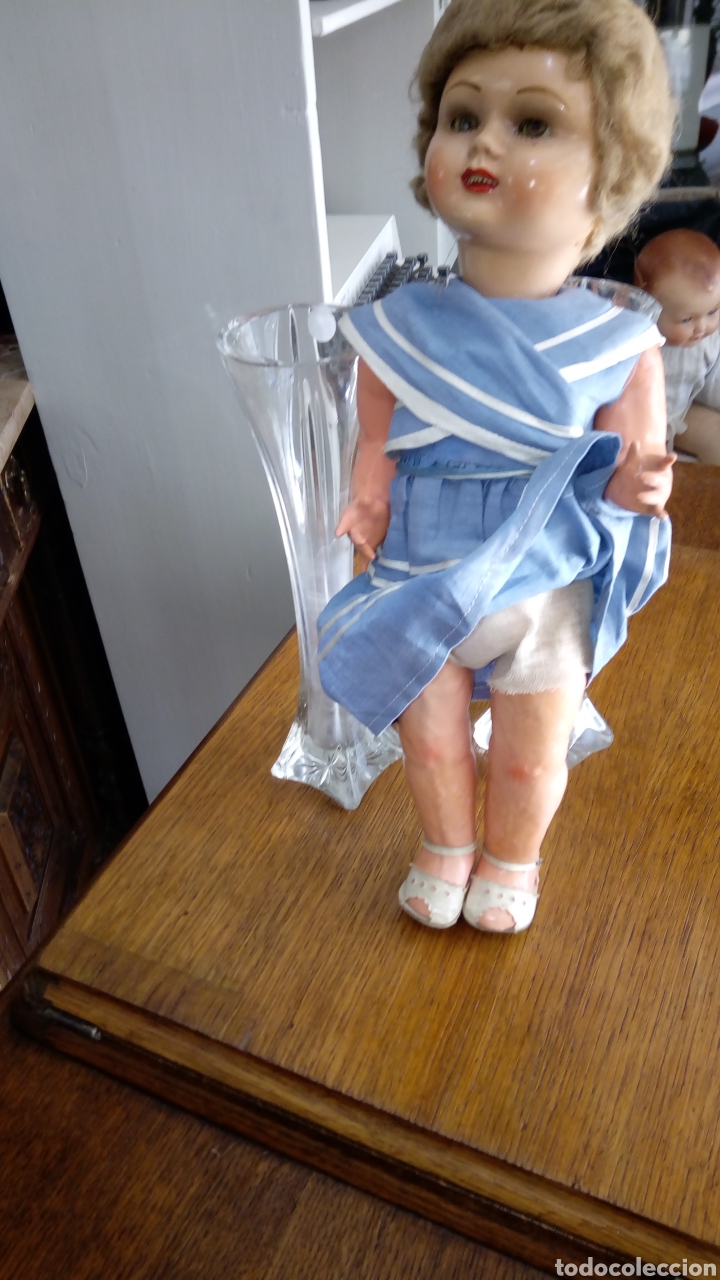 Mu&ntilde;eca espa&ntilde;ola clasica: Mu&ntilde;eca carton piedra - Foto 3