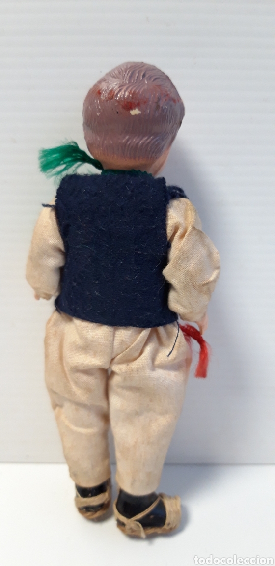Mu&ntilde;eca espa&ntilde;ola clasica: Mu&ntilde;eco de celuloide 14 cm - Foto 2