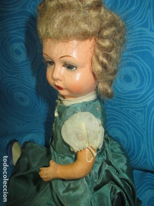 Mu&ntilde;eca espa&ntilde;ola clasica: ANTIGUA MU&Ntilde;ECA COMPOSICION 34 CM. - Foto 13