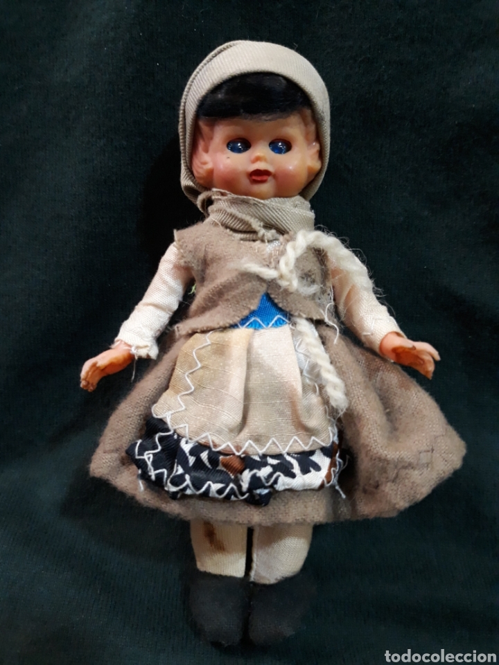Mu&ntilde;eca espa&ntilde;ola clasica: Mu&ntilde;equita de celuloide a&ntilde;os40 - Foto 1