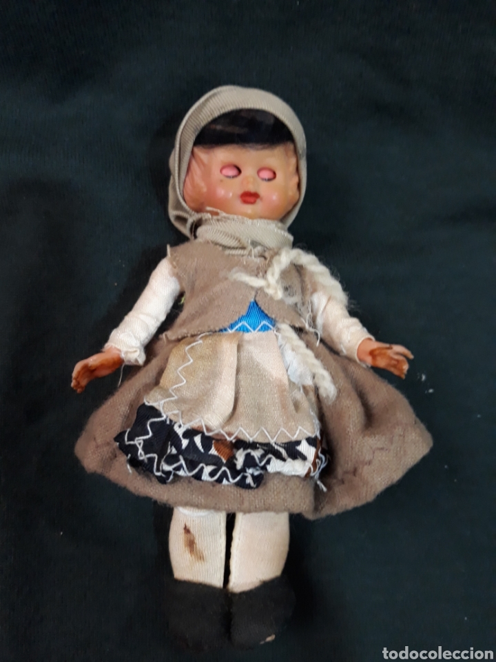 Mu&ntilde;eca espa&ntilde;ola clasica: Mu&ntilde;equita de celuloide a&ntilde;os40 - Foto 3