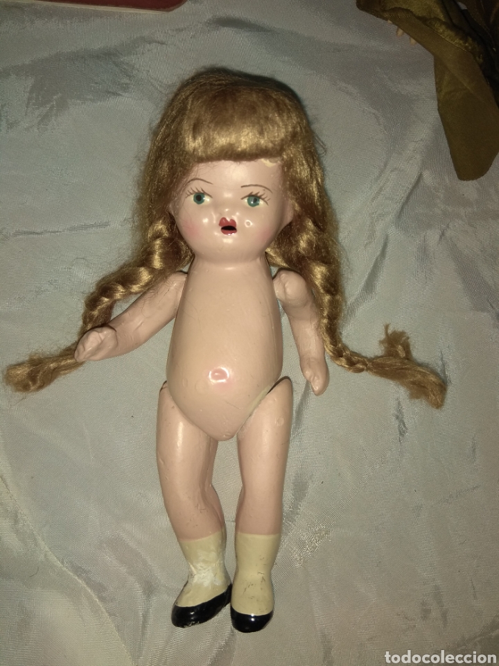 Mu&ntilde;eca espa&ntilde;ola clasica: Antigua Mu&ntilde;eca de Terracota - Foto 4