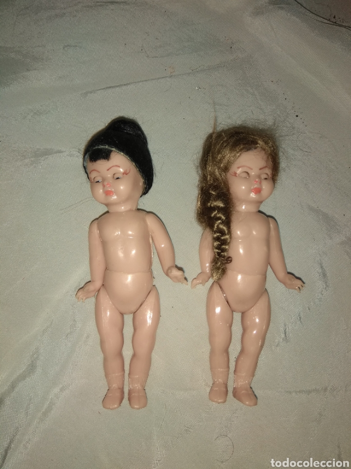 Mu&ntilde;eca espa&ntilde;ola clasica: Pareja de Mu&ntilde;ecas de Celuloide - Foto 1