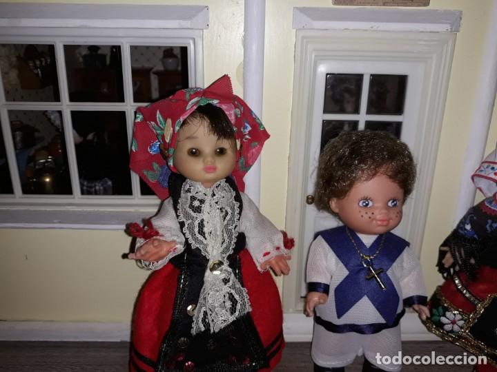 Mu&ntilde;eca espa&ntilde;ola clasica: Lote de 3 Mu&ntilde;equitas celuloide - Foto 2