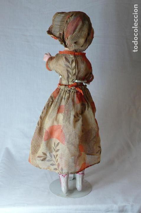 Mu&ntilde;eca espa&ntilde;ola clasica: mu&ntilde;eca de cart&oacute;n piedra - Foto 6
