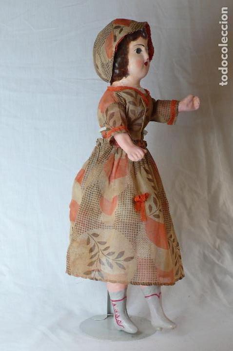 Mu&ntilde;eca espa&ntilde;ola clasica: mu&ntilde;eca de cart&oacute;n piedra - Foto 2