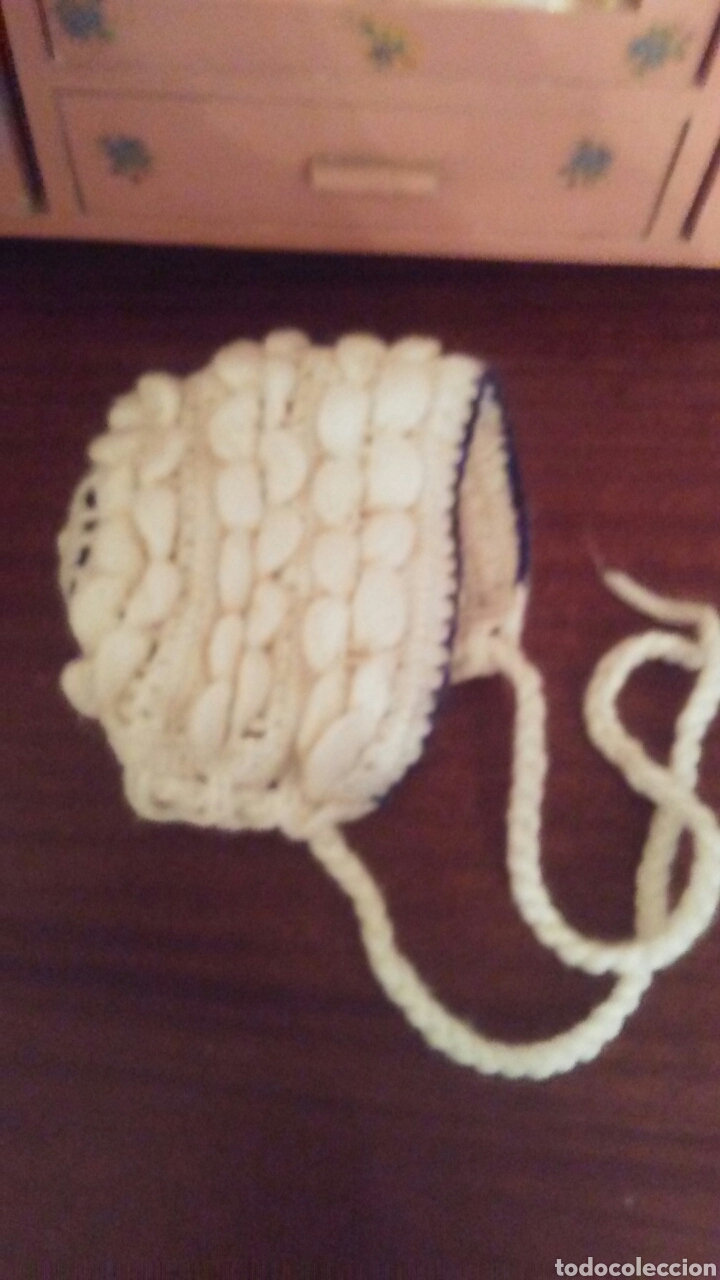 Mu&ntilde;eca espa&ntilde;ola clasica: Gorrito de mu&ntilde;eca Gracielita - Foto 1