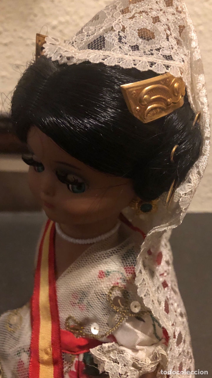 Mu&ntilde;eca espa&ntilde;ola clasica: Mu&ntilde;eca Linda Pirula Fallera - Foto 5