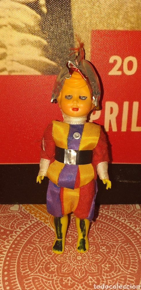 Mu&ntilde;eca espa&ntilde;ola clasica: Mu&ntilde;eco celuloide ojos durmientes - Foto 1