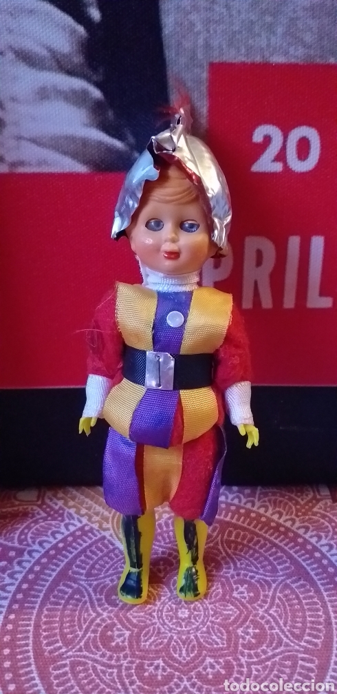 Mu&ntilde;eca espa&ntilde;ola clasica: Mu&ntilde;eco celuloide ojos durmientes - Foto 2