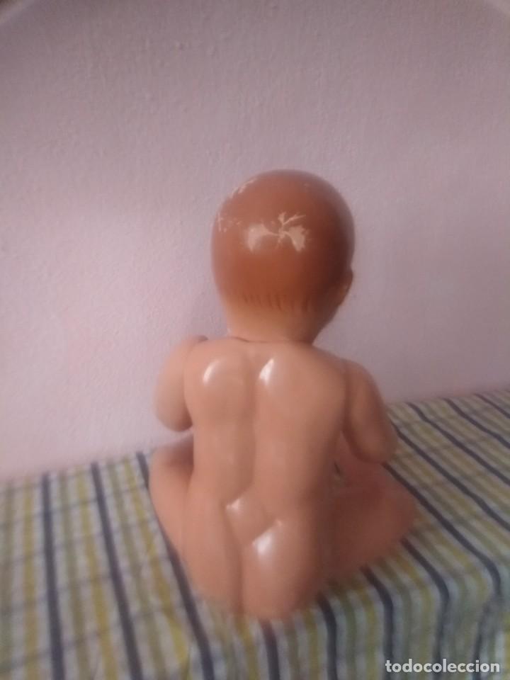 Mu&ntilde;eca espa&ntilde;ola clasica: Mu&ntilde;eca de pl&aacute;stico duro antigua - Foto 3