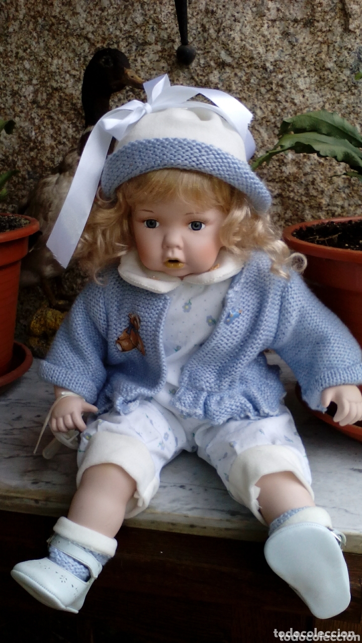 Mu&ntilde;eca espa&ntilde;ola clasica: Mu&ntilde;eca de porcelana - Foto 1