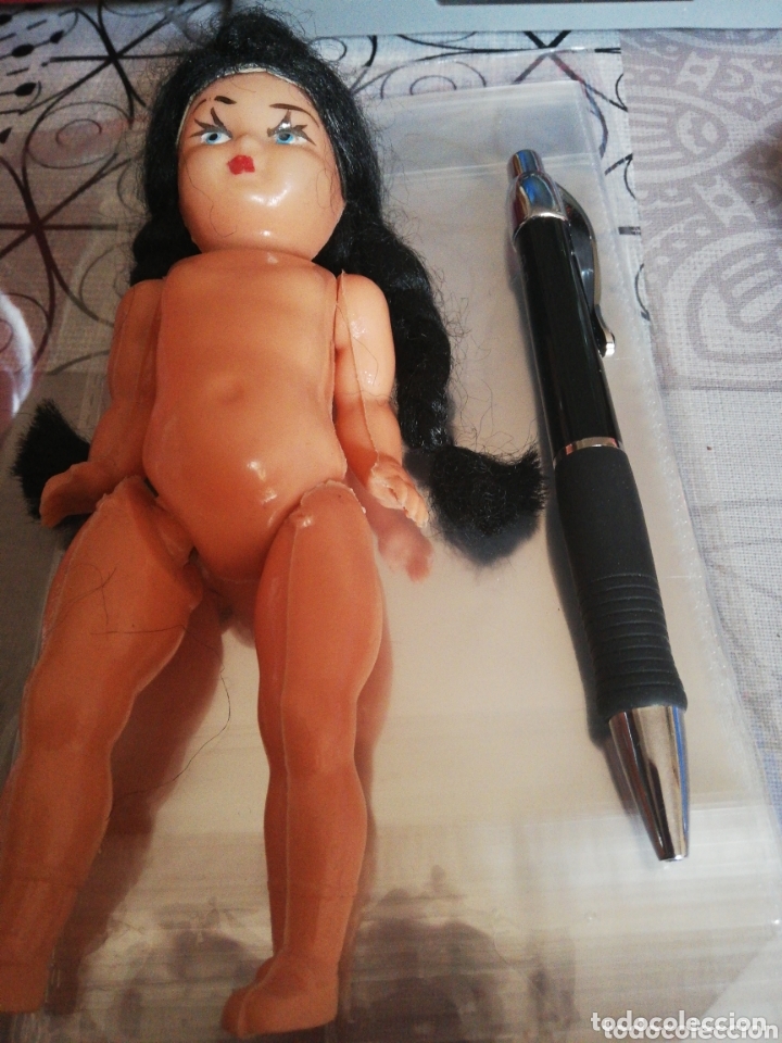 Mu&ntilde;eca espa&ntilde;ola clasica: Mu&ntilde;eca de pl&aacute;stico antigua - Foto 4